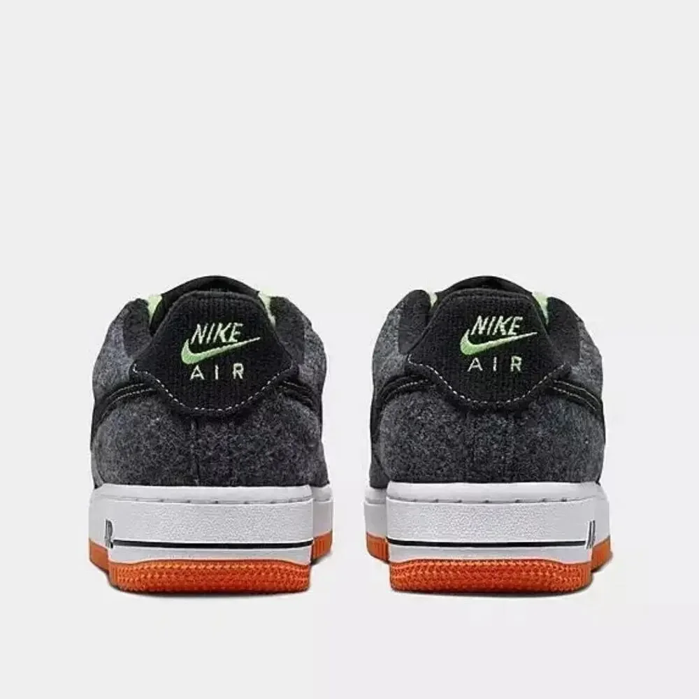 Nike Air Force 1 LV8 DZ5287-001 Sneaker Kids 7 Black Green Casual Shoes RHS5986